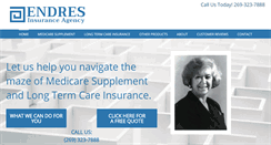 Desktop Screenshot of dorothyendresinsurance.com