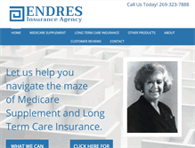 Tablet Screenshot of dorothyendresinsurance.com